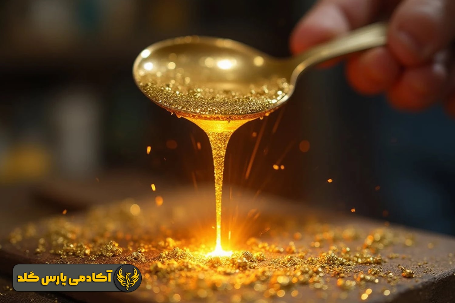 چگونگی ری گیری طلا در آزمایشگاه