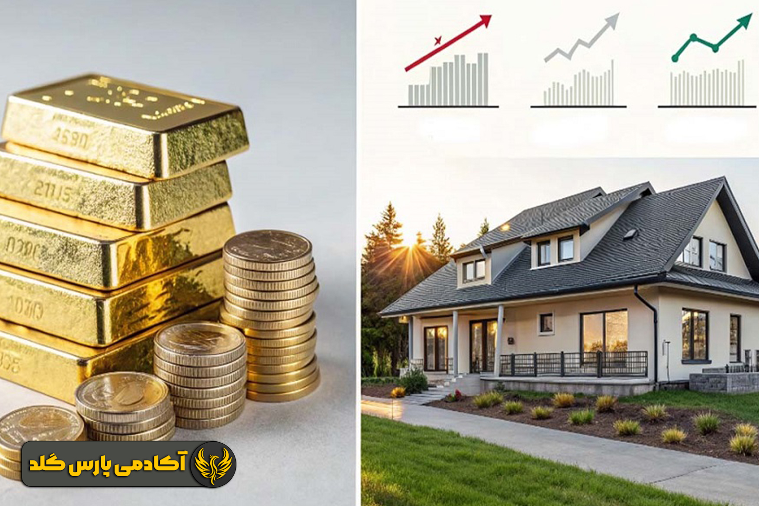 بررسی مزایا و معایب سرمایهگذاری بر روی طلا و زمین