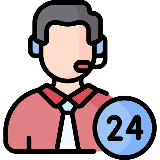 icon 24 hours support