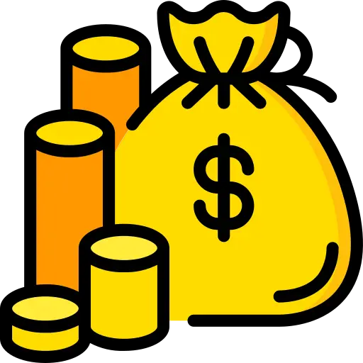 icon money bag