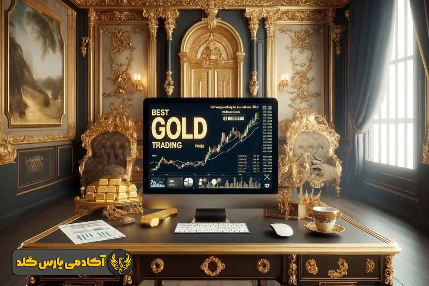 سرمایه اولیه برای ترید طلا در اتاقهای معاملاتی
